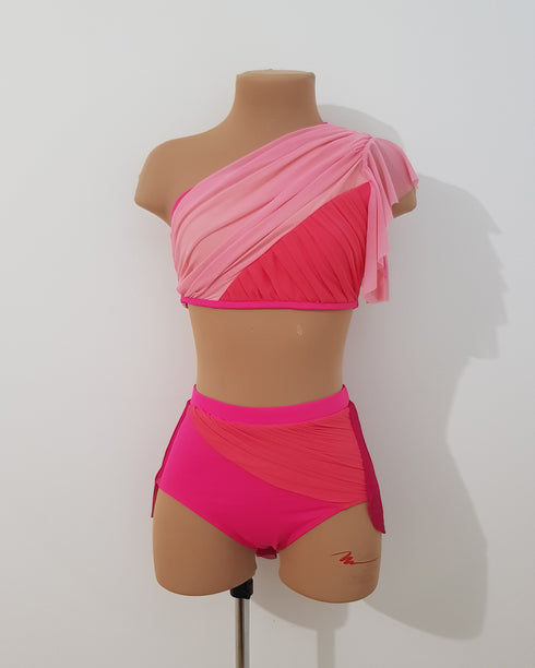 Scarlett 2 Piece - Pink Ombre